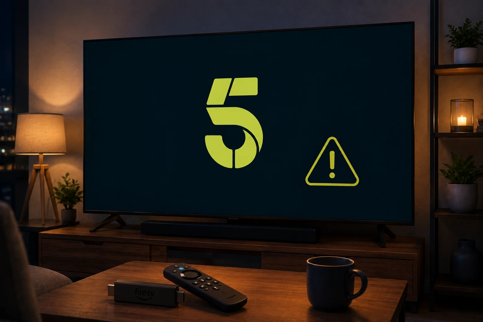 5 App Not Working? UK Fix for Fire TV, Samsung TV, LG TV, Roku and Smart TVs